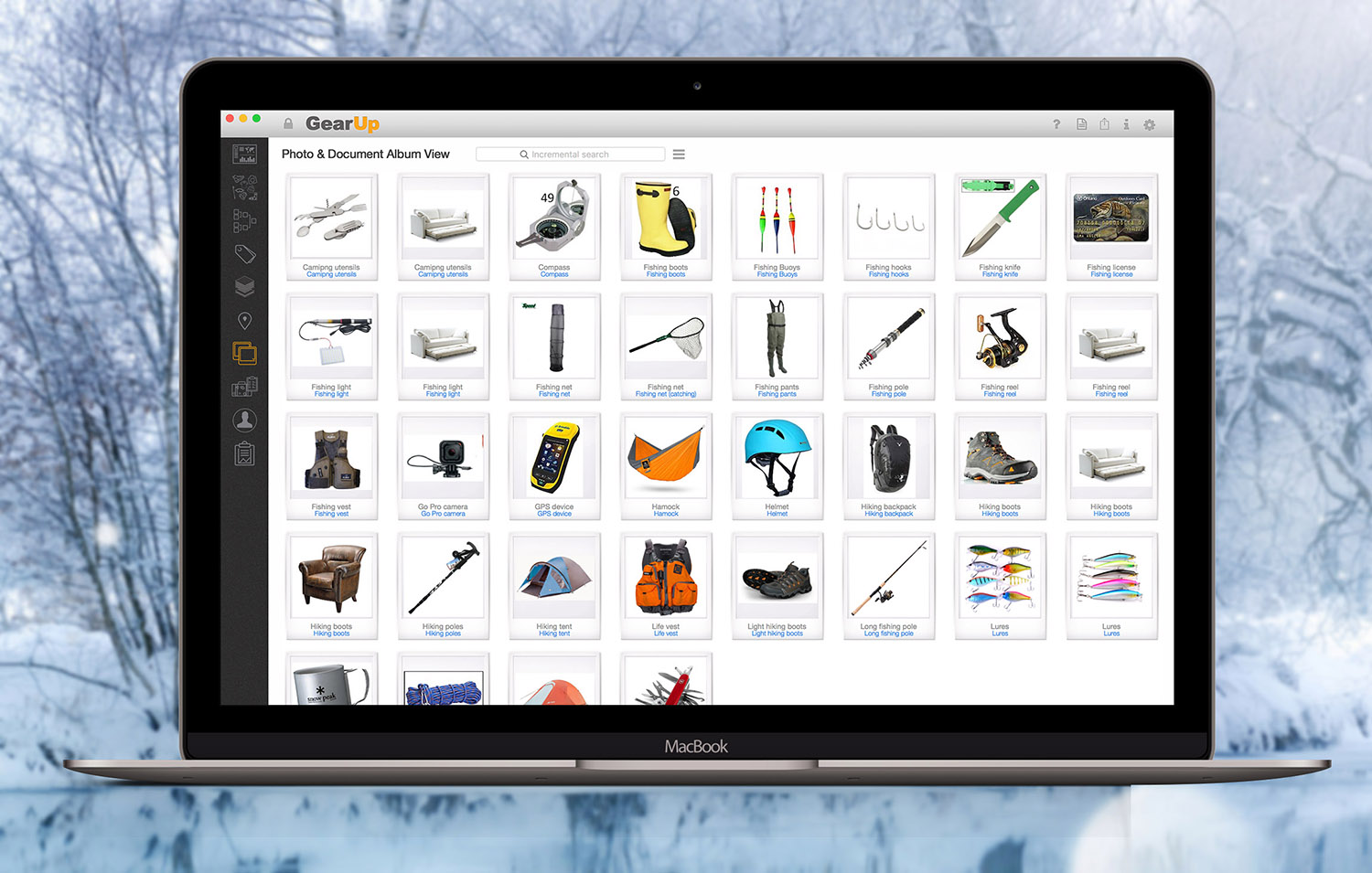 Home Inventory for Mac OSX