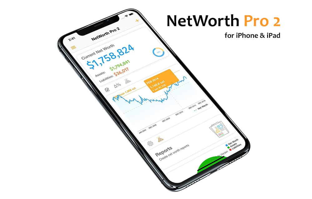 NetWorth Pro 2 for iOS