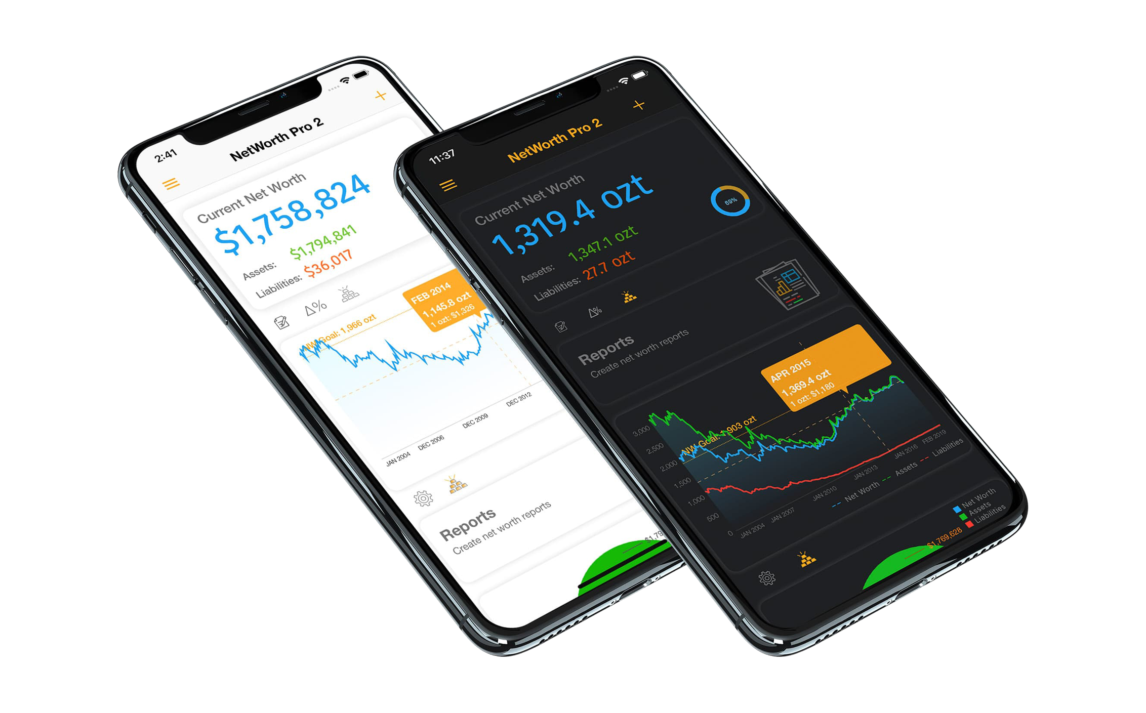 NetWorth Pro 2 for iOS