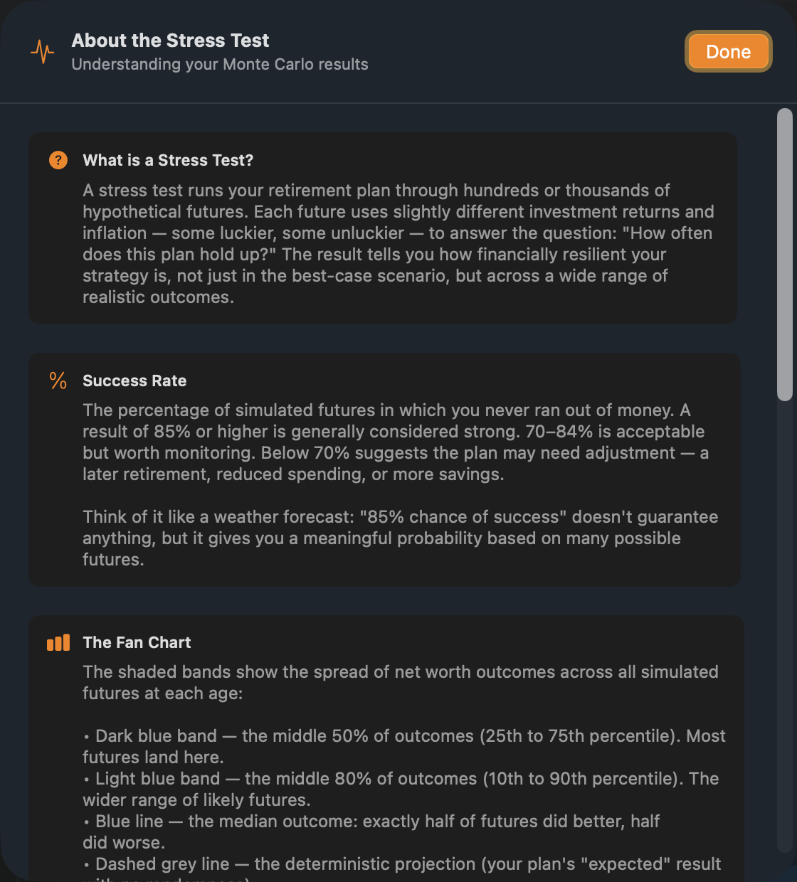 About the Stress Test.